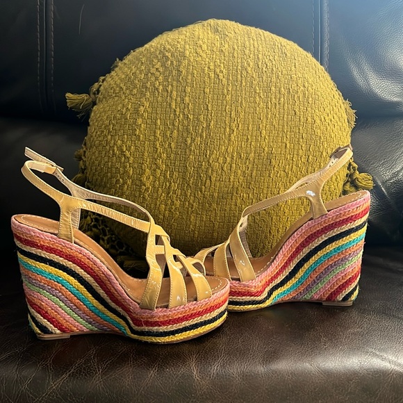 Kate Spade New York Lindsay wedges, size 8. - Picture 3 of 14